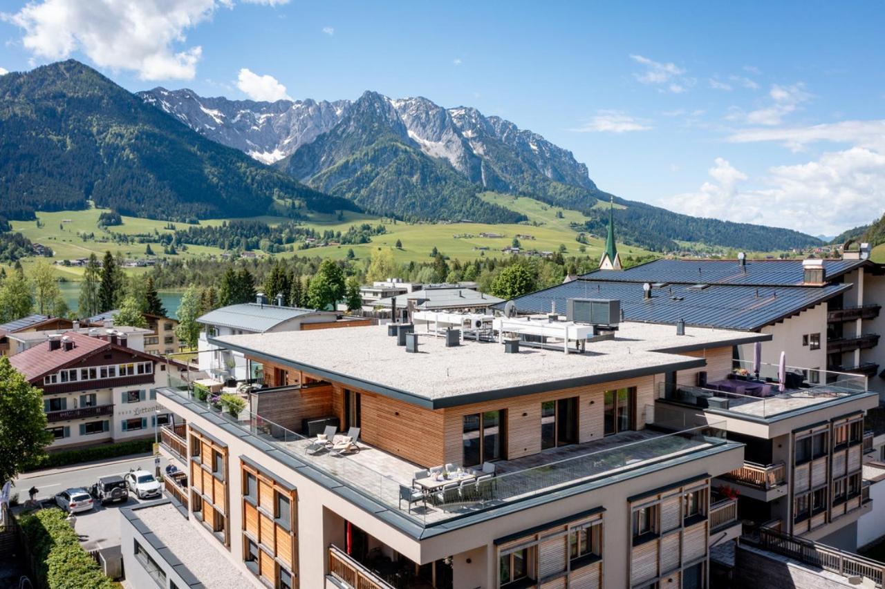 Apartment Liebelei Am See - Traumblick Aufs Kaisergebirge - Nur Ein Katzensprung Zum See Walchsee Eksteriør billede